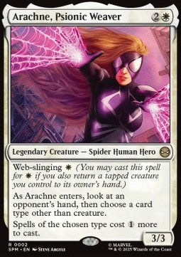 Arachne, Psionic Weaver - Marvel's Spider-Man (Rare) [SPM-2]