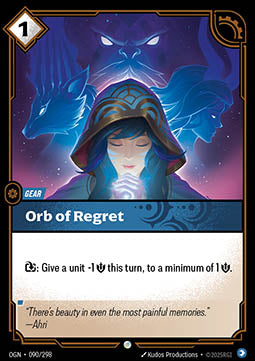 Orb of Regret - Origins (Common) [OGN-090]