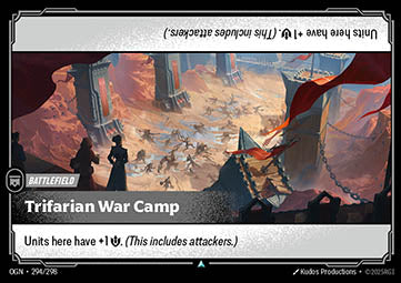 Trifarian War Camp - Origins (Uncommon) [OGN-294]