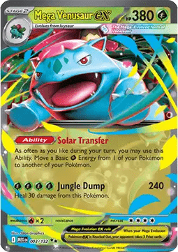Mega Venusaur ex - Mega Evolution (Double Rare) [MEG-003]