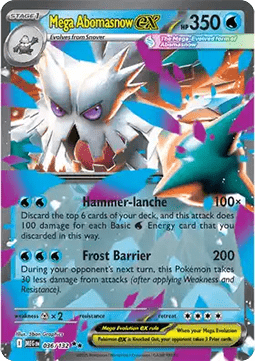 Mega Abomasnow ex - Mega Evolution (Double Rare) [MEG-036]