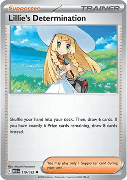 Lillie's Determination - Mega Evolution (Uncommon) [MEG-119]