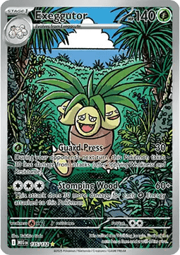 Exeggutor - Mega Evolution (Illustration Rare) [MEG-135]
