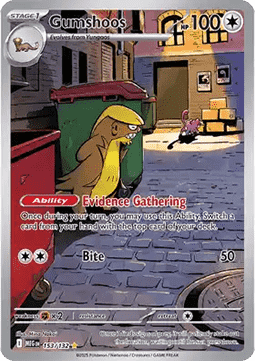 Gumshoos - Mega Evolution (Illustration Rare) [MEG-153]