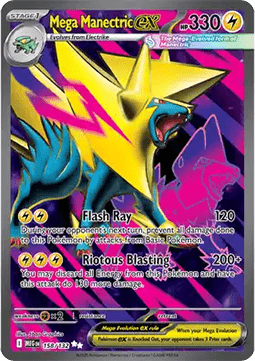 Mega Manectric ex - Mega Evolution (Ultra Rare) [MEG-158]