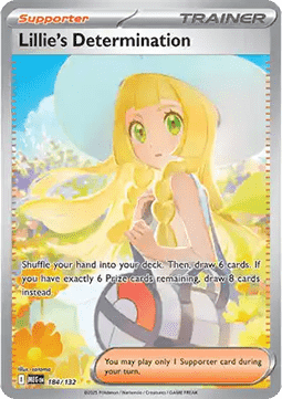 Lillie's Determination - Mega Evolution (Special Illustration Rare) [MEG-184]