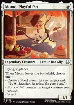Momo, Playful Pet - Avatar: The Last Airbender (Uncommon) [TLA-30]