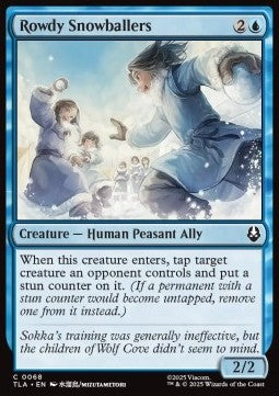 Rowdy Snowballers - Avatar: The Last Airbender (Common) [TLA-68]