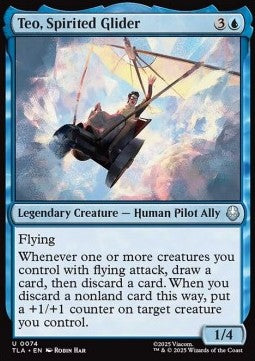 Teo, Spirited Glider - Avatar: The Last Airbender (Uncommon) [TLA-74]