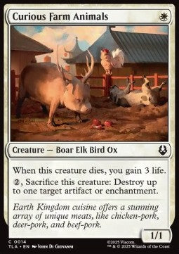 Curious Farm Animals - Avatar: The Last Airbender (Common) [TLA-14]