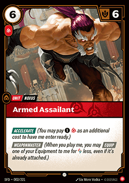 Armed Assailant - Spiritforged (Common) [SFD-002]