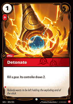 Detonate - Spiritforged (Common) [SFD-005]