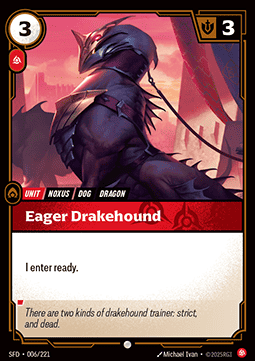 Eager Drakehound - Spiritforged (Common) [SFD-006]