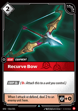 Recurve Bow - Spiritforged (Uncommon) [SFD-016]