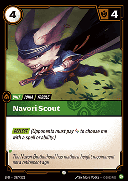 Navori Scout - Spiritforged (Common) [SFD-037]