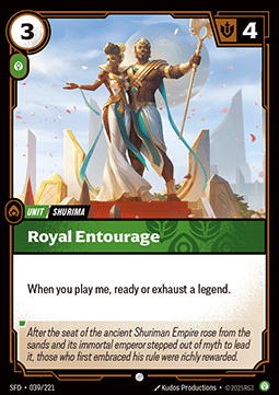 Royal Entourage - Spiritforged (Common) [SFD-039]