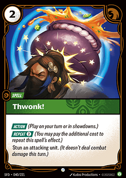 Thwonk! - Spiritforged (Common) [SFD-040]
