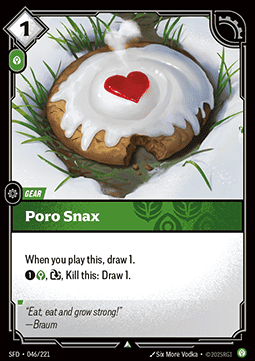 Poro Snax - Spiritforged (Uncommon) [SFD-046]