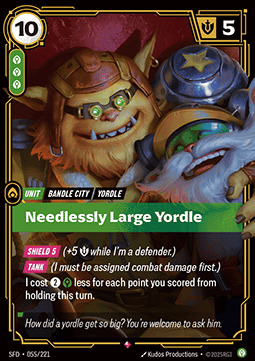Needlessly Large Yordle - Spiritforged (Rare) [SFD-055]