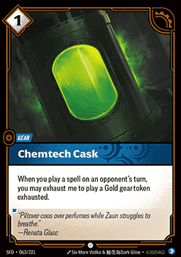 Chemtech Cask - Spiritforged (Common) [SFD-063]
