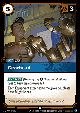 Gearhead - Spiritforged (Common) [SFD-068]