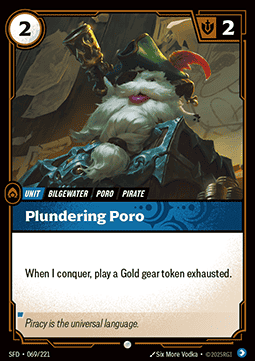 Plundering Poro - Spiritforged (Common) [SFD-069]