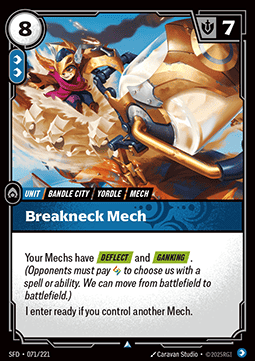 Breakneck Mech - Spiritforged (Uncommon) [SFD-071]
