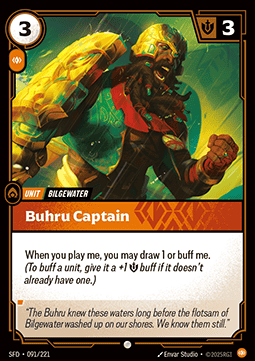 Buhru Captain - Spiritforged (Common) [SFD-091]
