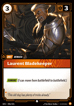 Laurent Bladekeeper - Spiritforged (Common) [SFD-096]