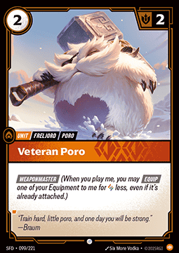 Veteran Poro - Spiritforged (Common) [SFD-099]