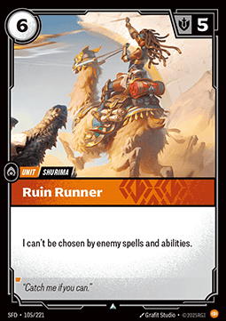 Ruin Runner - Spiritforged (Uncommon) [SFD-105]