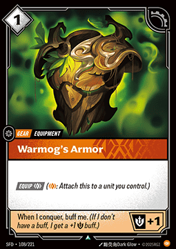 Warmog's Armor - Spiritforged (Uncommon) [SFD-108]