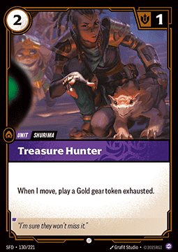 Treasure Hunter - Spiritforged (Common) [SFD-130]