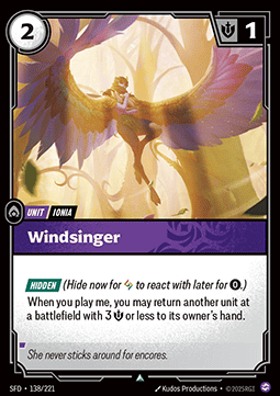 Windsinger - Spiritforged (Uncommon) [SFD-138]