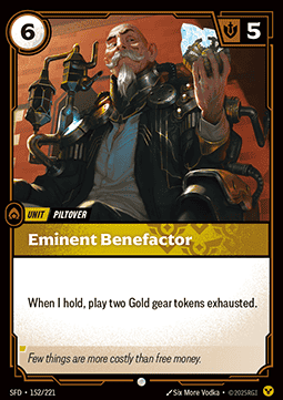 Eminent Benefactor - Spiritforged (Common) [SFD-152]