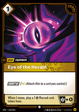 Eye of the Herald - Spiritforged (Common) [SFD-153]