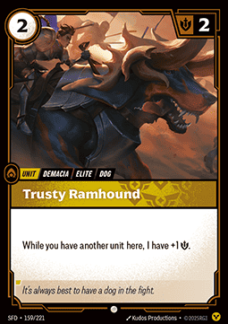 Trusty Ramhound - Spiritforged (Common) [SFD-159]