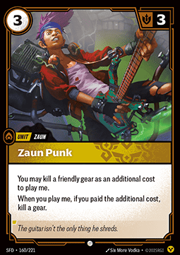 Zaun Punk - Spiritforged (Common) [SFD-160]