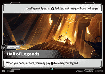 Hall of Legends - Spiritforged (Uncommon) [SFD-210]