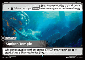 Sunken Temple - Spiritforged (Uncommon) [SFD-218]