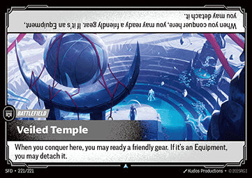 Veiled Temple - Spiritforged (Uncommon) [SFD-221]