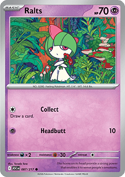 Ralts - Ascended Heroes (Common) [ASC-087]