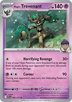 Hop's Trevenant - Ascended Heroes (Rare) [ASC-096]