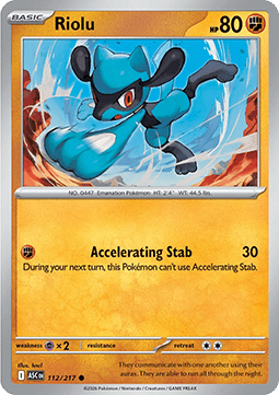 Riolu - Ascended Heroes (Common) [ASC-112]