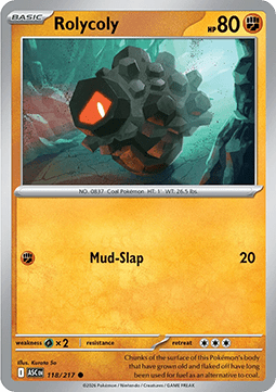 Rolycoly - Ascended Heroes (Common) [ASC-118]