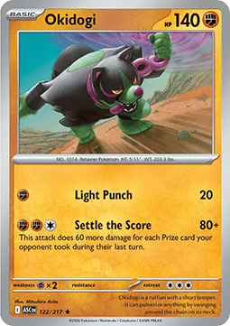 Okidogi - Ascended Heroes (Rare) [ASC-122]