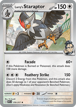 Larry's Staraptor - Ascended Heroes (Rare) [ASC-170]