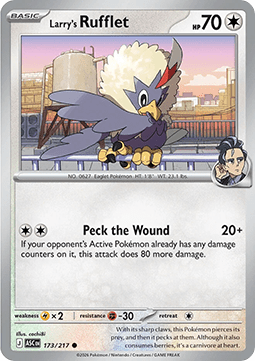 Larry's Rufflet - Ascended Heroes (Common) [ASC-173]