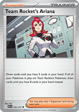 Team Rocket's Ariana - Ascended Heroes (Uncommon) [ASC-202]