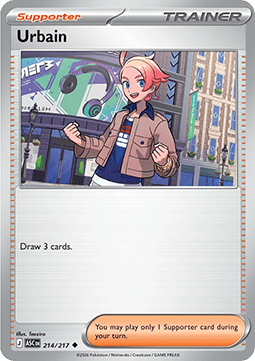 Urbain - Ascended Heroes (Uncommon) [ASC-214]